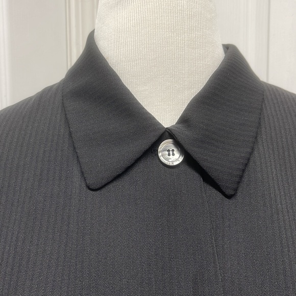 Harve Bernard Black Ribbed Blazer Jacket Coat 18W - Picture 3 of 12